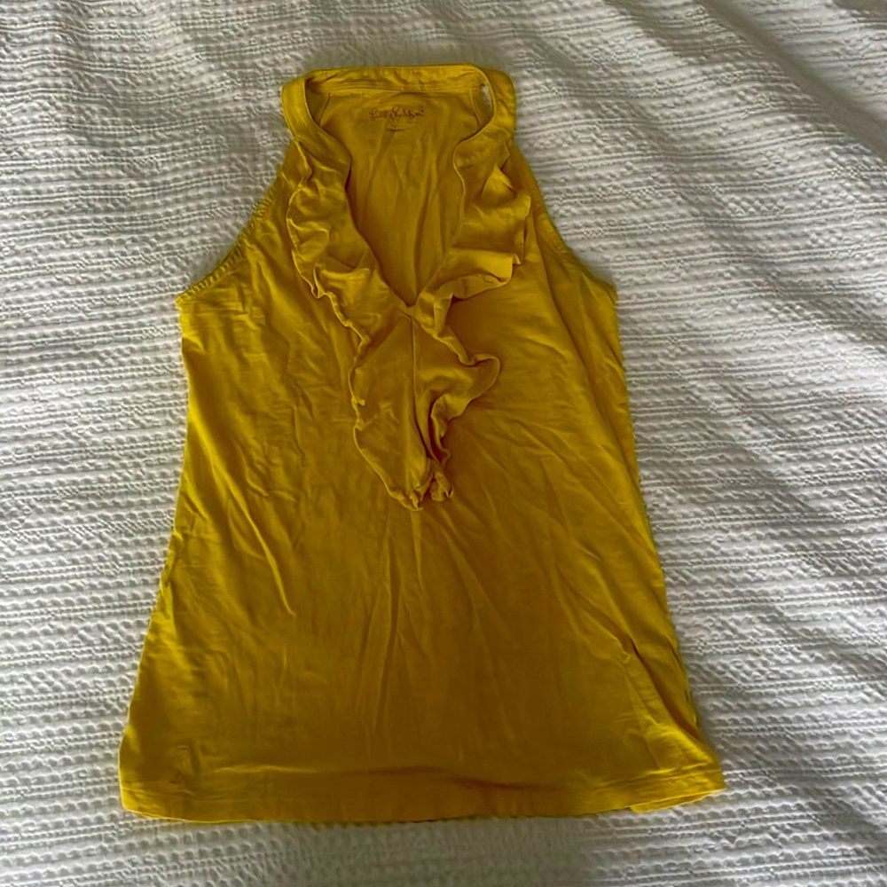 Lilly Pulitzer Ruffle Tank